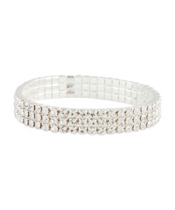 Stretch Three Row Bracelet