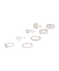 Crosshatch Ring 8-Pack