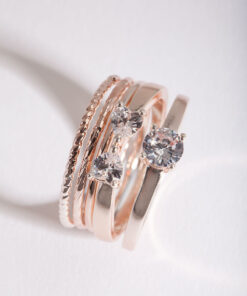 Rose  5 Ring Stack