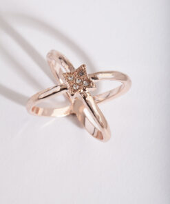 Rose Crossover Ring