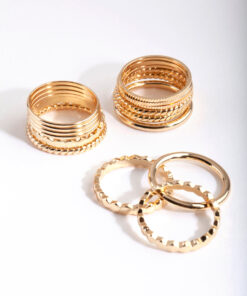Textured Ring 8-Pack