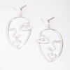 Picasso Face Earrings