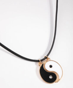 Yin Yang Cord Necklace