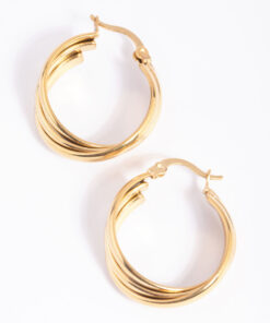 Stainless Steel Hoop Earrings