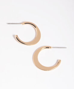 Flat Hoop Earrings