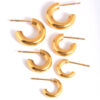 Stainless Steel Mixed Hoop Earring Pack