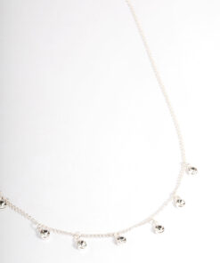 Stone Droplet Necklace