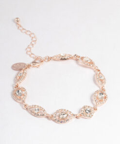 Rose Tear& Eye Necklace