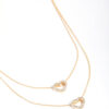 Double Open Heart Necklace