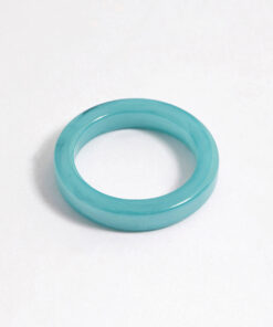 Blue Matte Ring