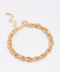 Rope Double Chain Bracelet