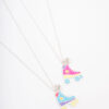 Kids Roller Skate Pendant Necklace Pack