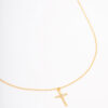 Pave Cross Pendant Necklace