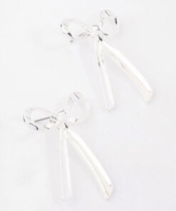 Large Bow Stud Earrings