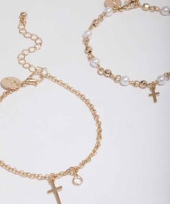 Pearl Cross Bracelet Pack