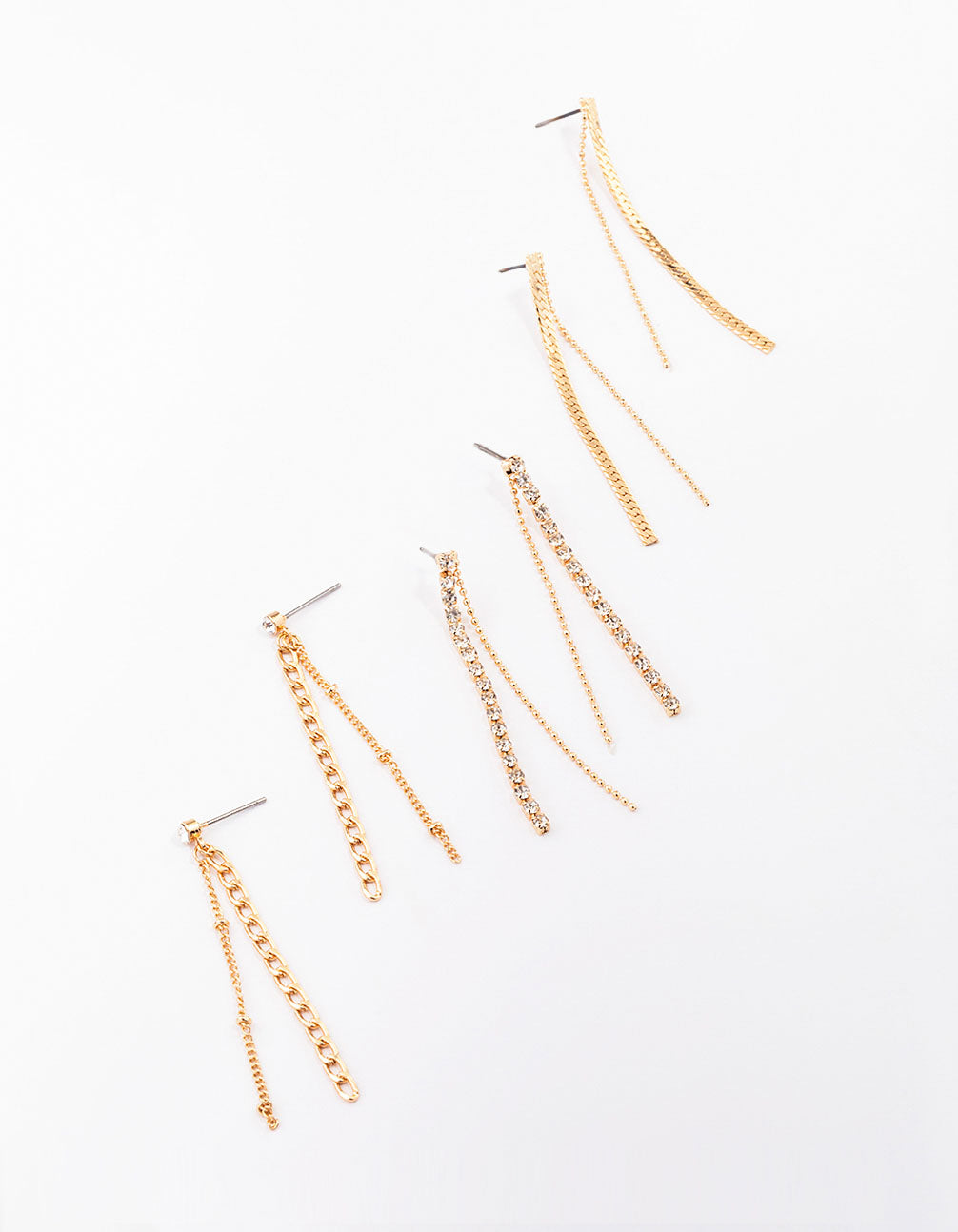 Chain Earring 3-Pack