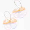 Acrylic Petal Hook Earrings