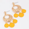 Filigree Disc Earrings