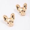 French Bulldog Stud Earrings