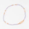 Lilac Beaded & Pearl Bracelet
