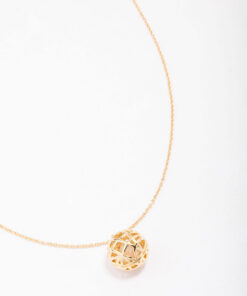 Sphere Pendant Necklace