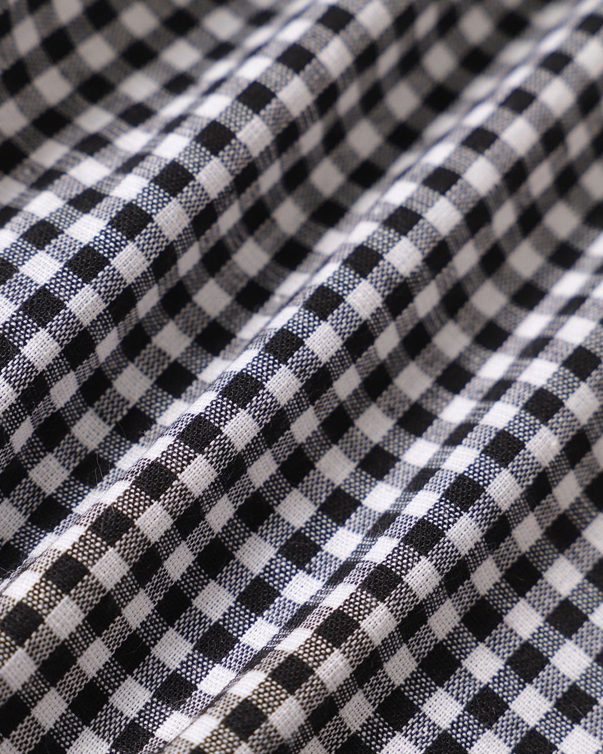 The Black High Waisted Button Up Plaid Shorts - Image 7